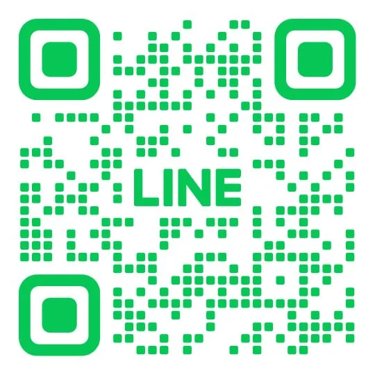 QR Code เพิ่มเพื่อน วงล้อสี 12 สี Line Official
